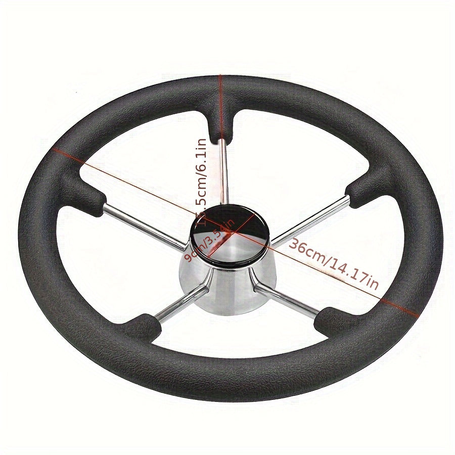 Marine Steering Wheel With Foam Grip for Yacht Boat