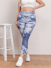  Camo High Rise Leggings with High Stretch
