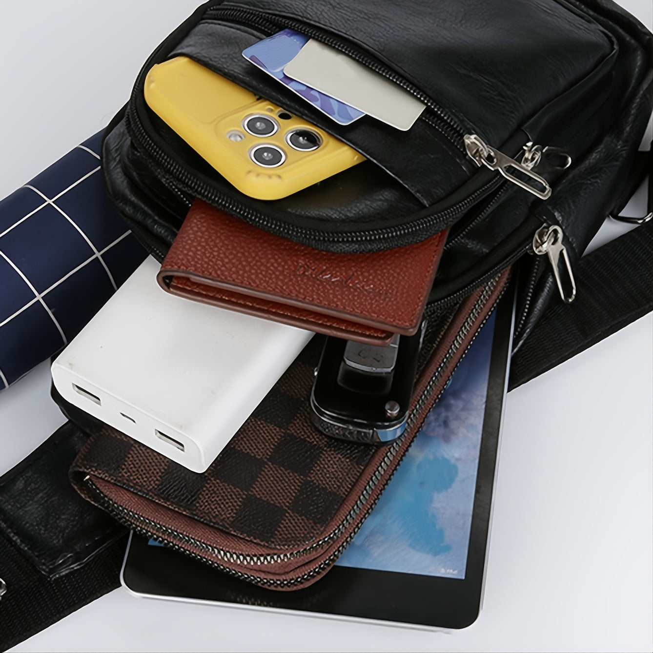 Men's Diagonal Chest Bag Casual Messenger Bag Gift