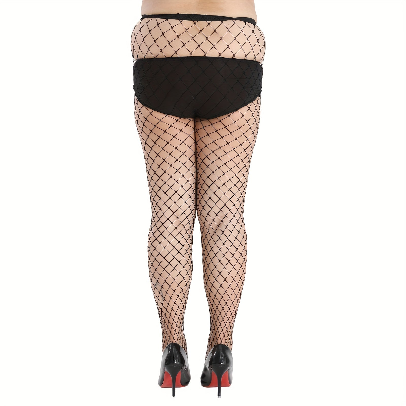  Classic Hollow Out High Waisted Stockings