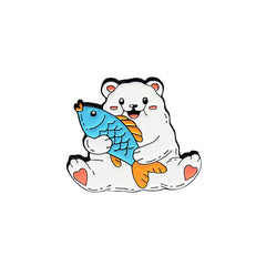 Cartoon Animal Brooches for Kids