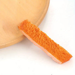 2pcs Simulated PVC Fried Pork Chops for Display