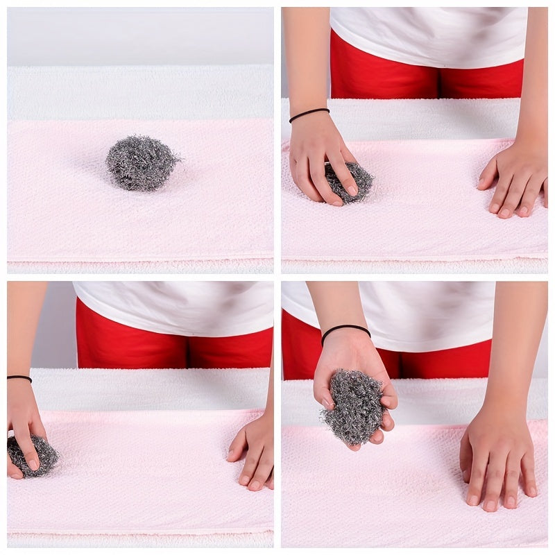 Soft Coral Fleece Hand Towel for Home Bathroom
