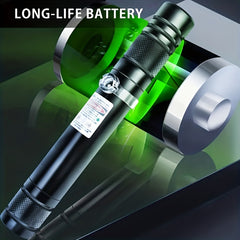 PC Green Laser Pointer USB Built-in Batteries Red Dot Continuous Line