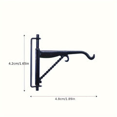 4pcs 1:12 Mini Alloy Hook Stand Model Ornament Hanging Lamp Dollhouse Decoration