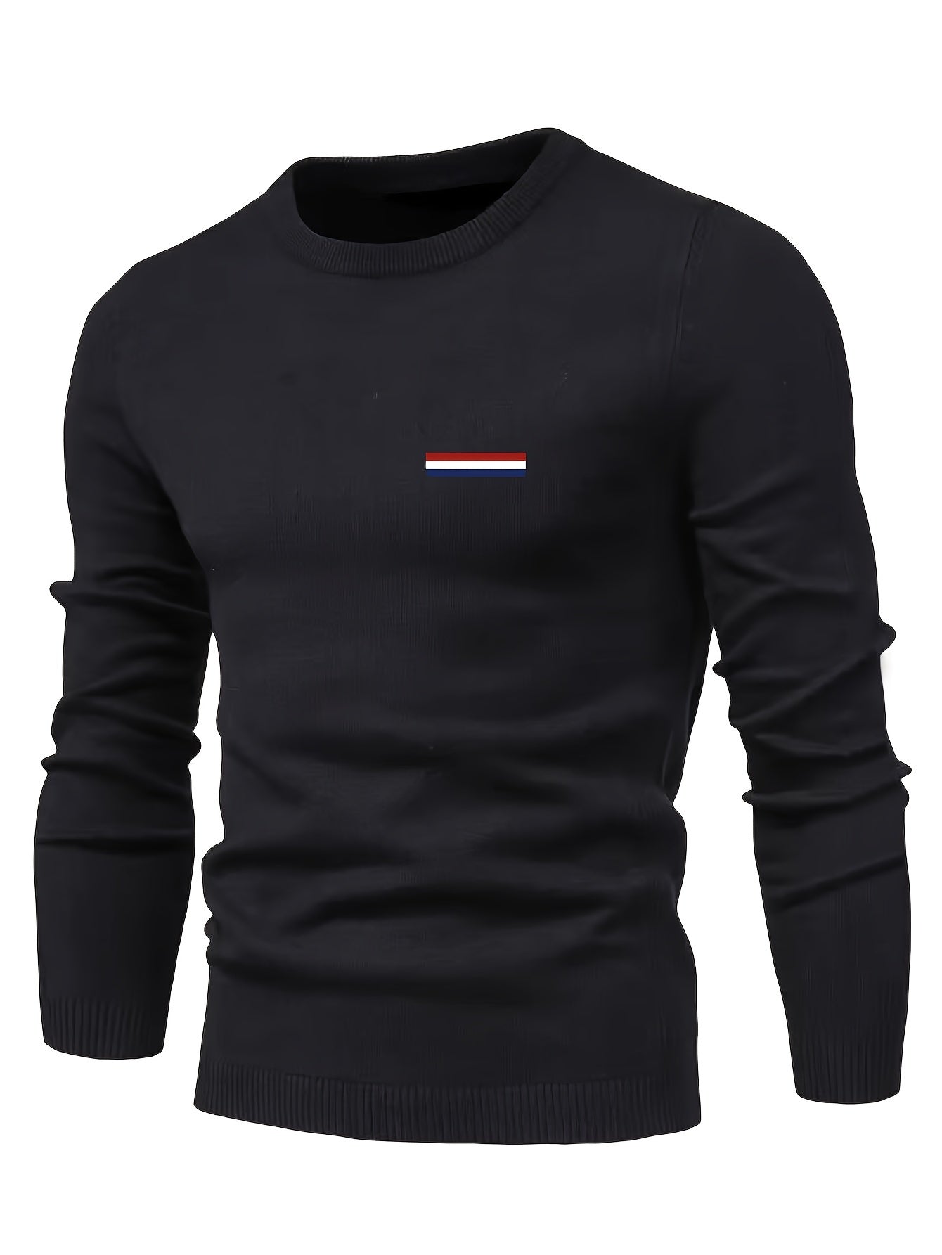 Men's Dragon Graphic Knitted Sweater