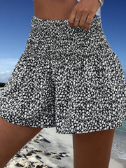 Floral Print Shorts Casual Summer Wide Leg Women's Clothing
