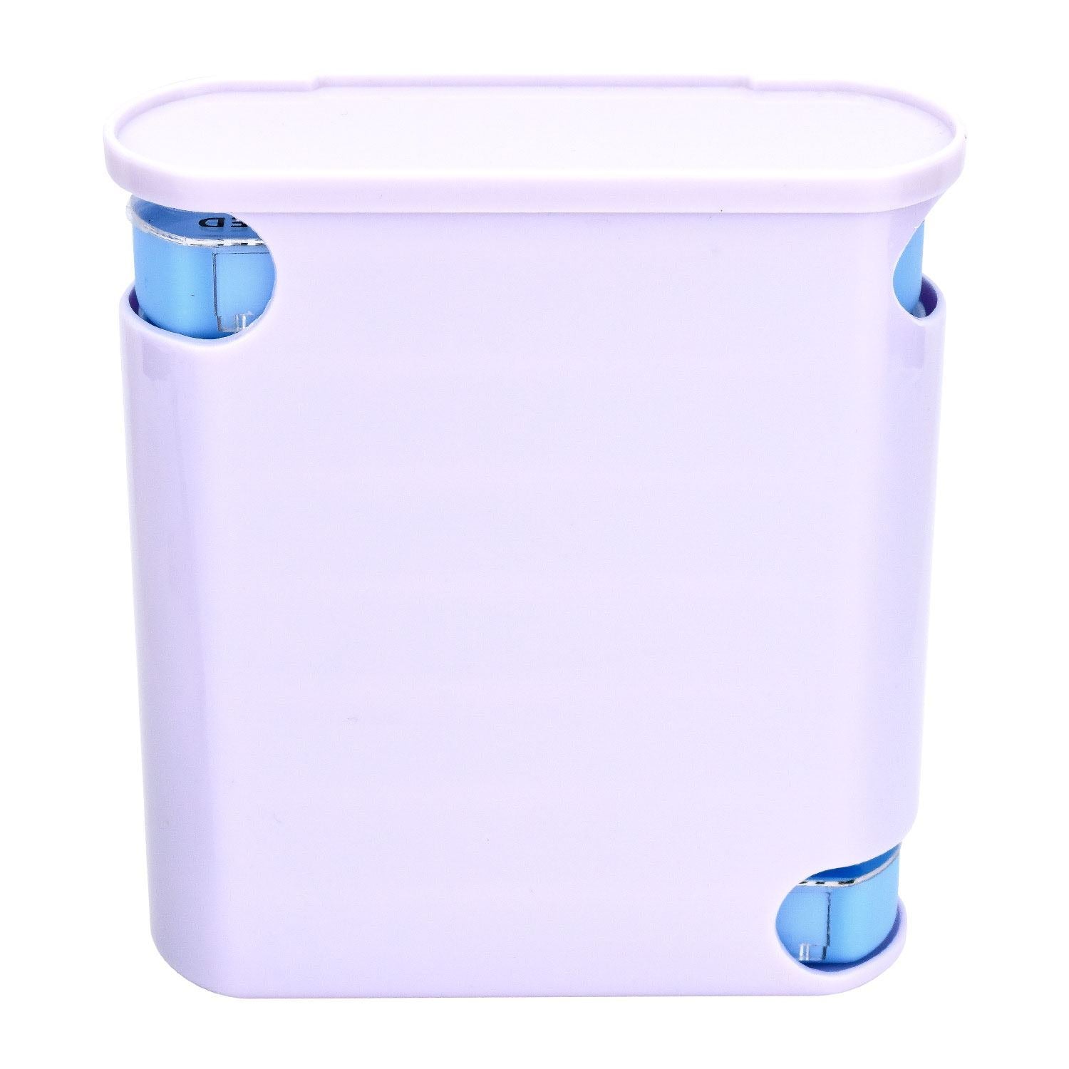 Weekly Pill Box Organizer with Transparent Compartments & Labels