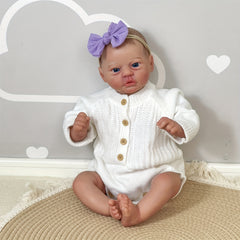 20 Inch Newborn Baby Doll Lifelike Reborn Awake Soft Touch Cuddly Doll
