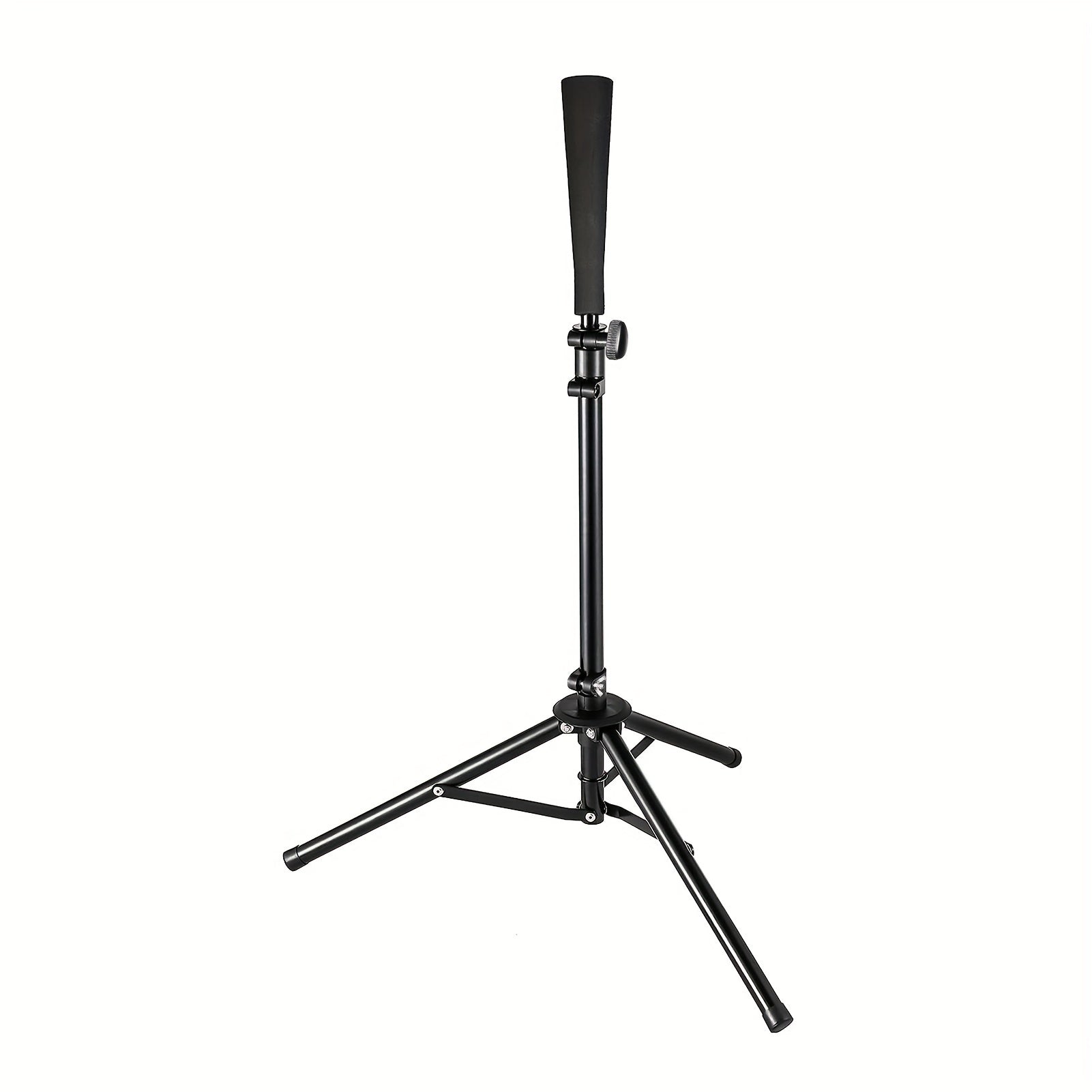 Adjustable Baseball Softball Tripod Rubber Tee For Batting