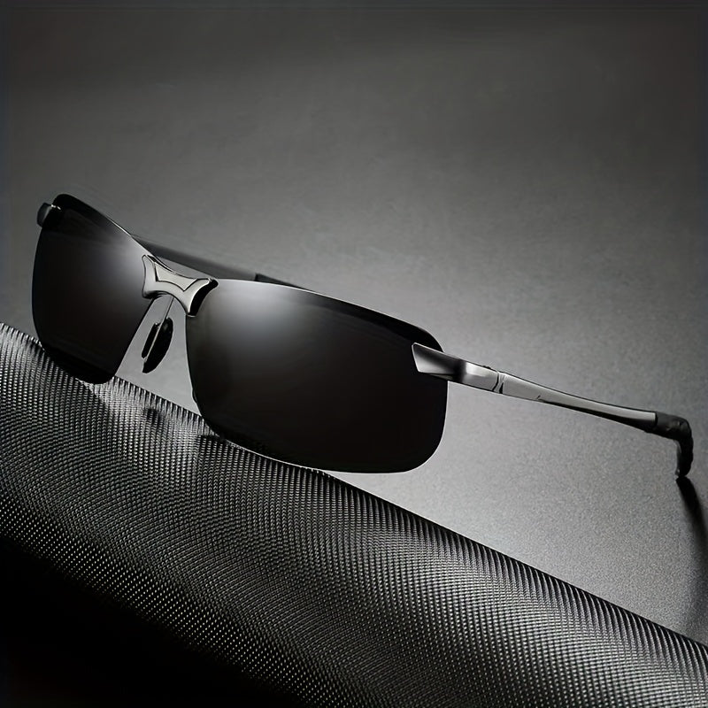 Men's Polarized Sunglasses for Day and Night Outdoor Activities