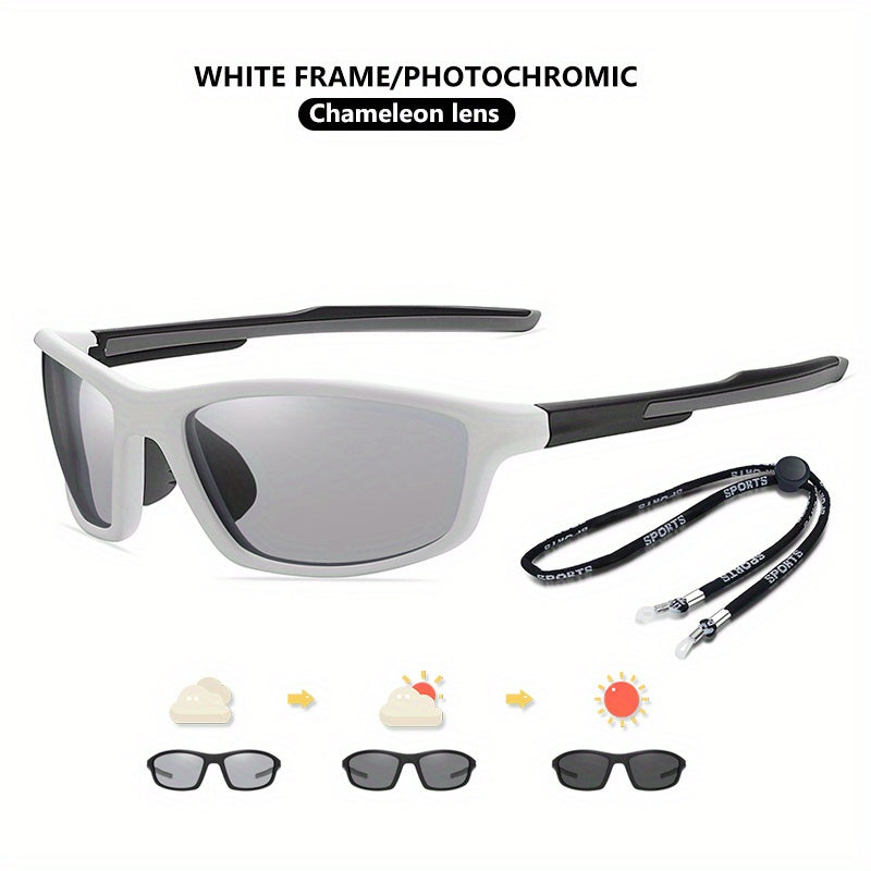 Polarized Sports Sunglasses Anti UV Driving Cycling Shades