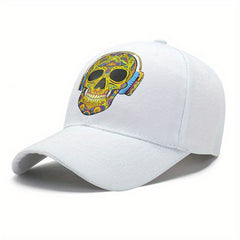 Colorful Skull Baseball Cap Sunshade Hat