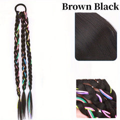 Colorful Ribbon Wig Braid Hair Tie Hippie Style Hair Accessories
