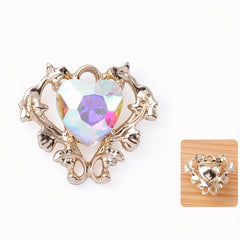 Multicolor Crystal Pendant Chain Pendant For Necklace