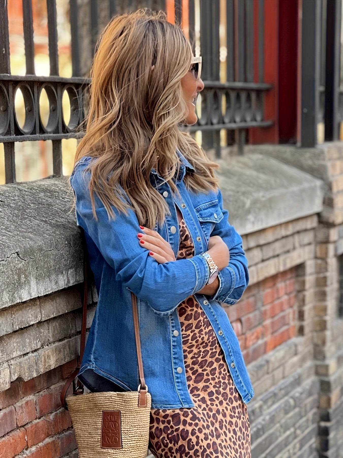 Long Sleeves Denim Jacket for Women