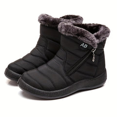 Winter Women's Snow Boots Waterproof Warm Lightweight Booties