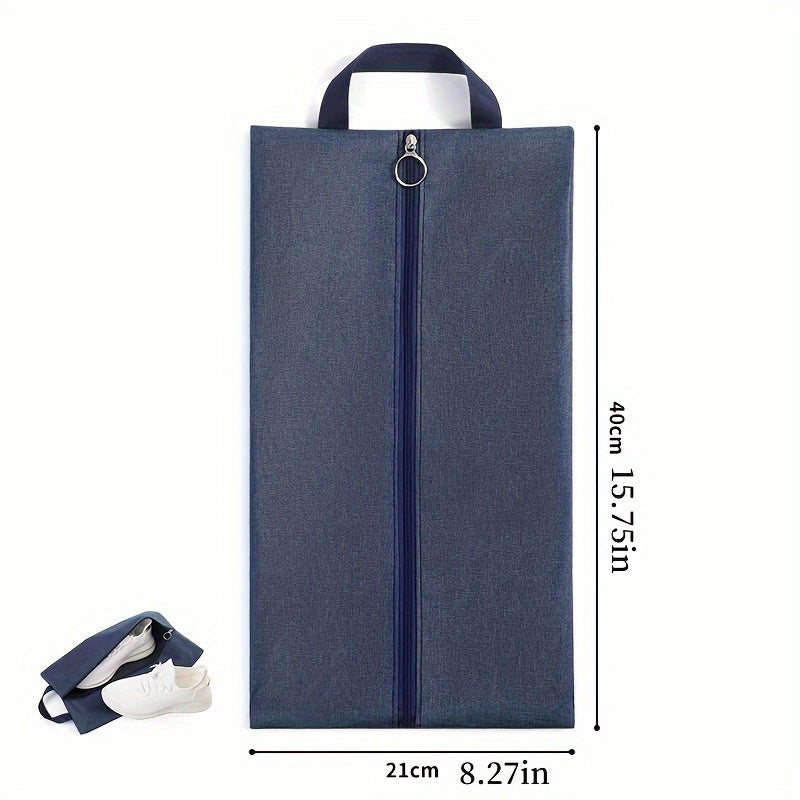 Portable Shoe Bags For Travel Dustproof Oxford Cloth Shoe Storage Organizer