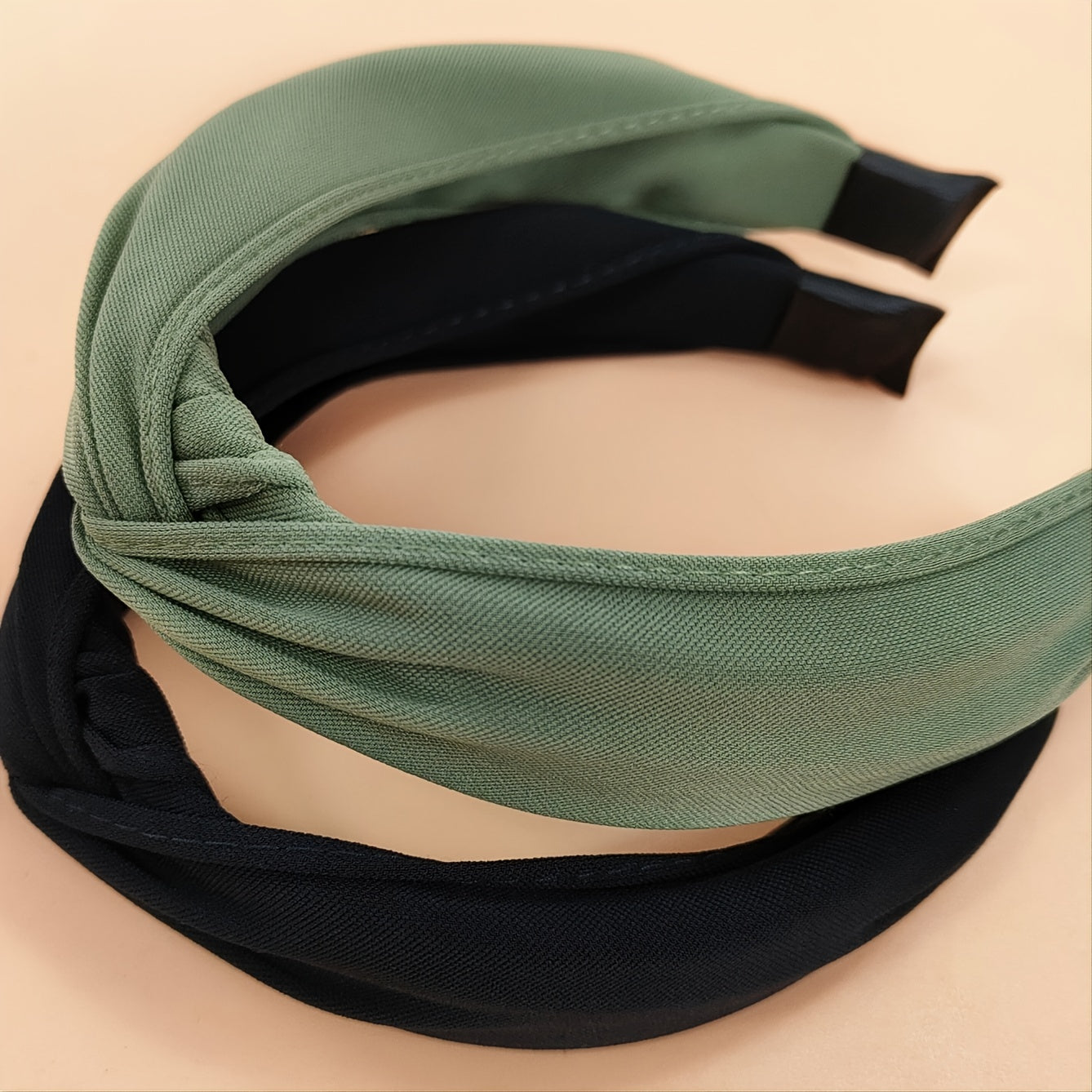 Bow Wide Yoga Non Slip Hairbands Head Hoop Elastic Hair Accessories 2pcs