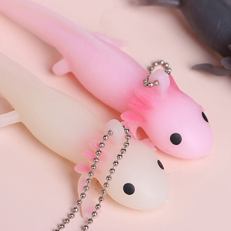 Funny Fish Keychain Stress Relief Toy for Boys & Girls - Prank & Joke Gift