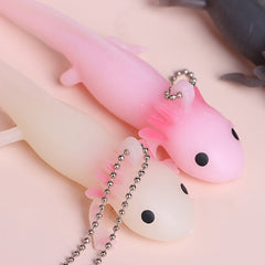 Funny Fish Keychain Stress Relief Toy for Boys & Girls - Prank & Joke Gift