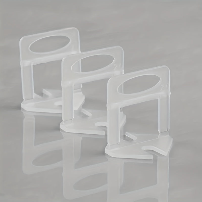 100pcs Tile Leveling Clips 2mm Tile Leveling Spacer Tile Leveling System