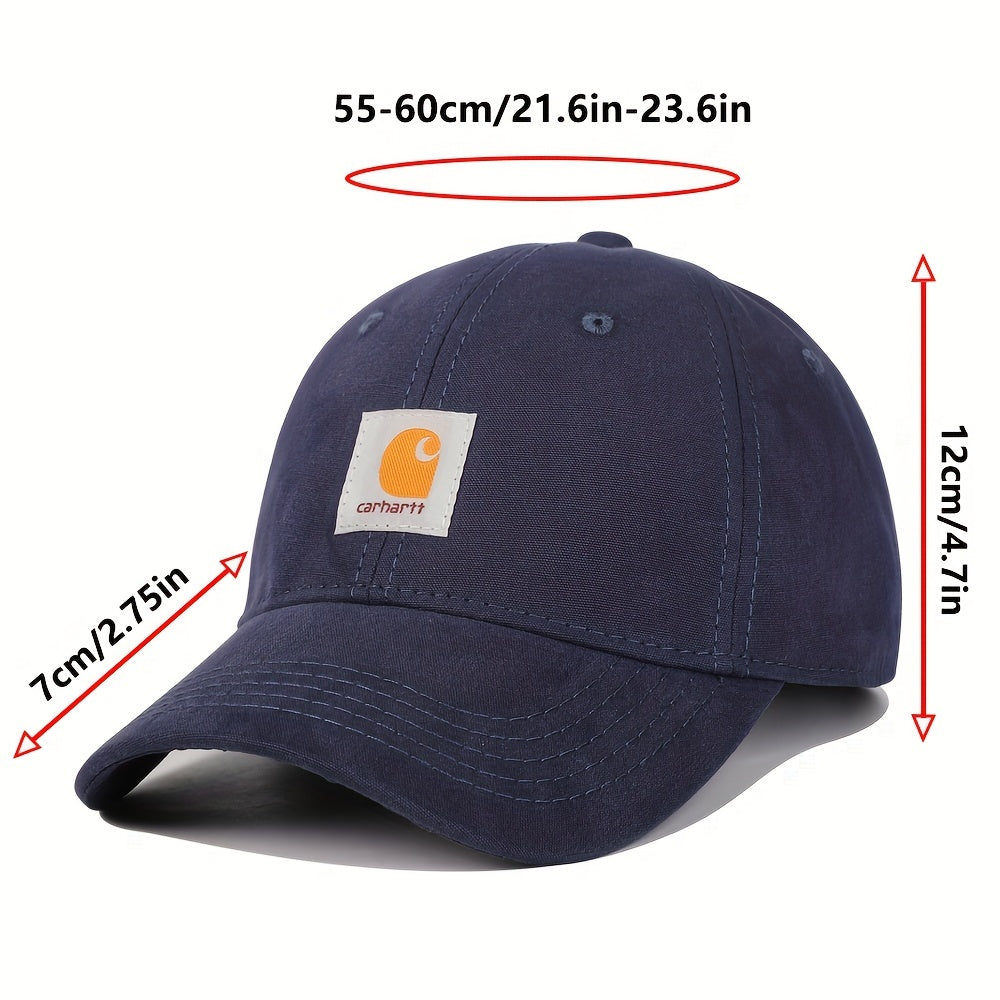 Adjustable Baseball Cap Label Patch Sun Hat Lightweight Unisex Golf Dad Hats