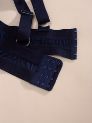  Sexy Bra with Bow Knot Cut Out Full Coverage Crisscross