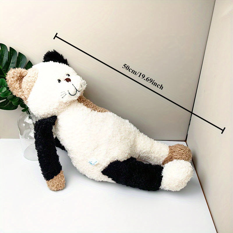 Flower Cat Plush Toy with Pockets