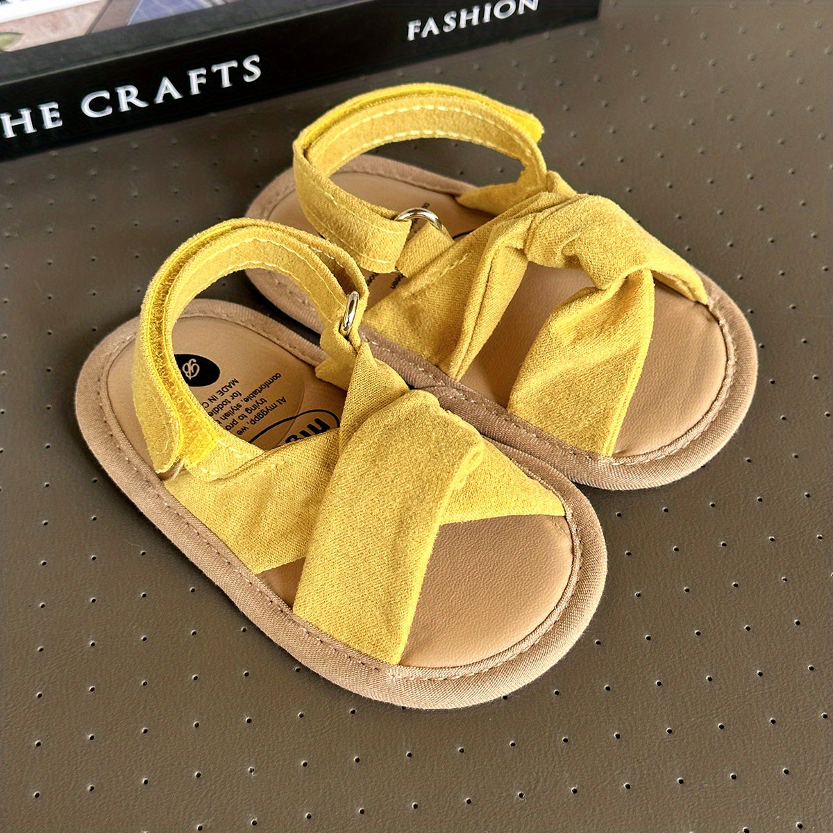Comfy Baby Girls Sandals Lightweight Non Slip Walking Shoes For Infants