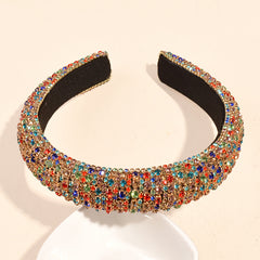 Baroque Banquet Party Hair Hoop Full Rhinestone Hair Accessories