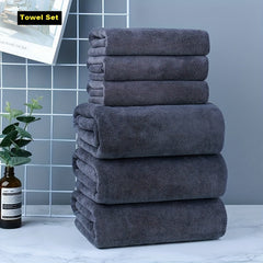 Soft & Absorbent Bath Towel Set - Large Bath Sheet & Hand Towel