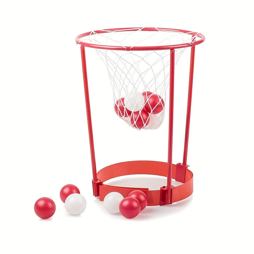 Interactive Head Mounted Basketball Hoop Game