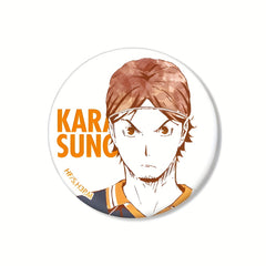 Game Cartoon Badges Character Figure Anime Pendant Decoration Tinplate Brooch