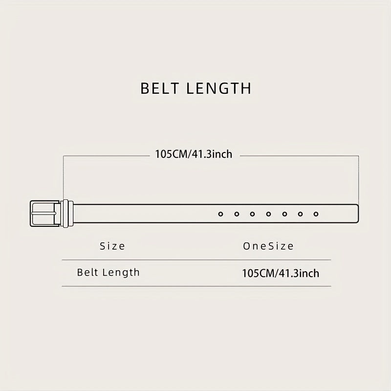 Leopard Print PU Belt Unisex Casual Pin Buckle Belt