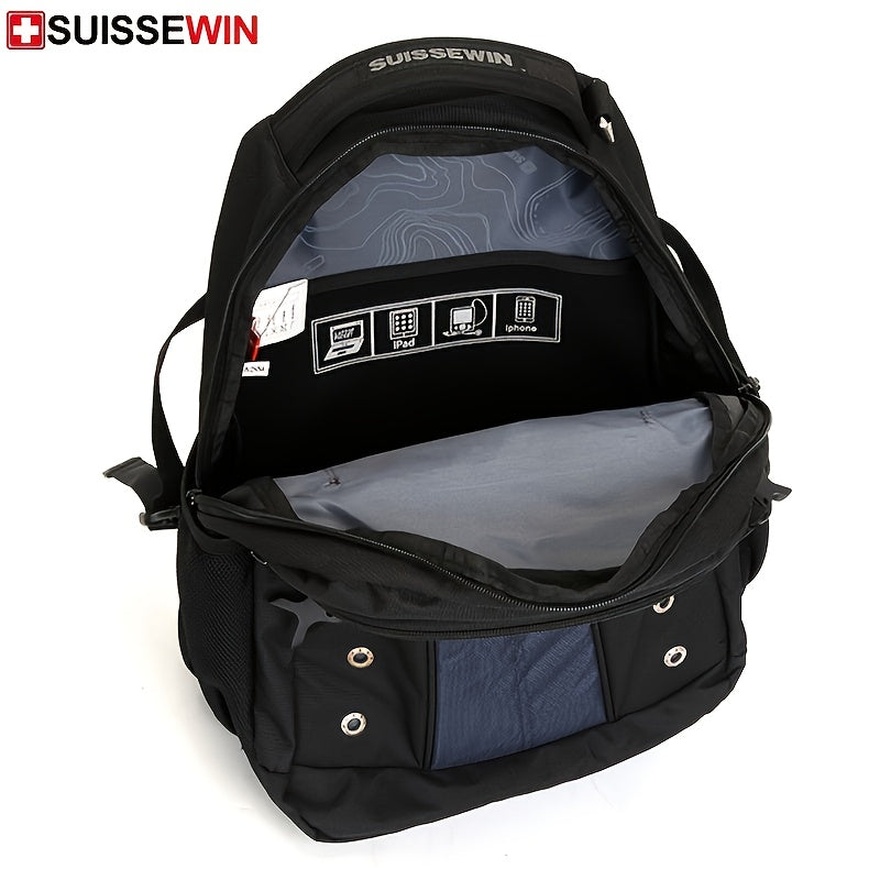 SUISSEWIN Waterproof Oxford Backpack