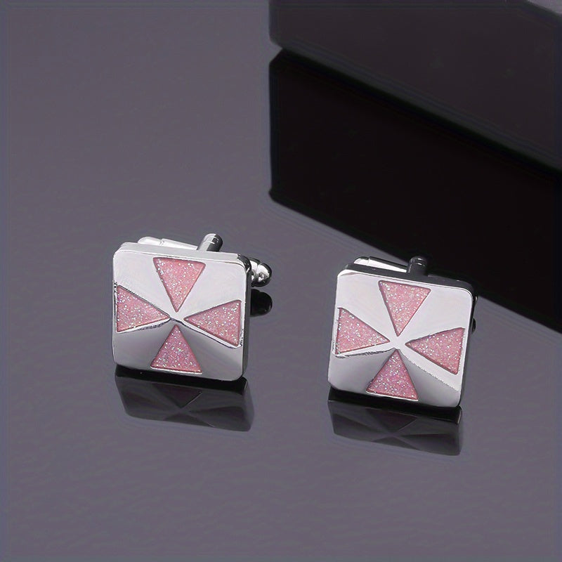 Glitter Cufflinks Dripping Oil Cufflinks Business Shirt Accessories