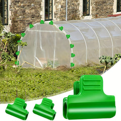 10pcs Greenhouse Clamps Hoops Garden Netting Clips