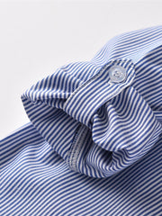 Boys Striped Shirt & Suspender Pants Set