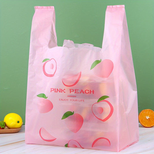 50pcs Plastic Bulk Shopping Bags 19 X 35