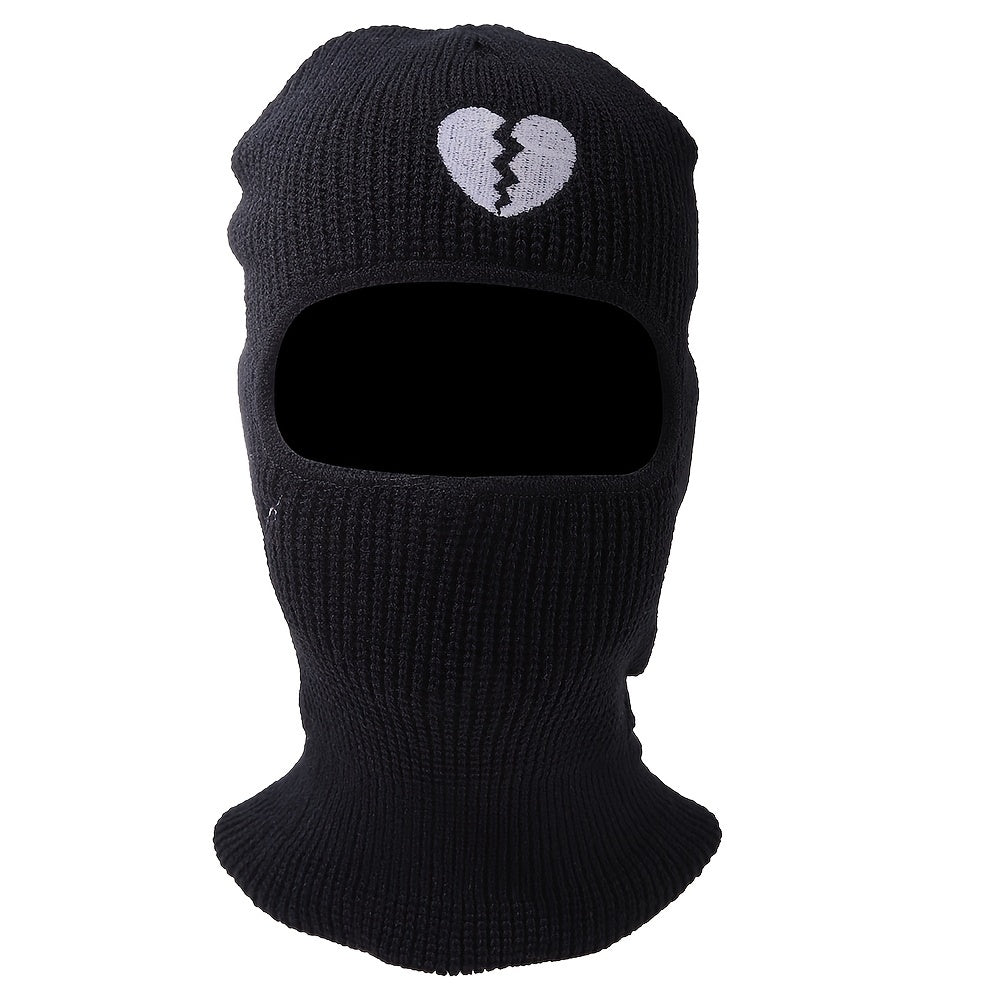 Heartbreak Embroidered Wool Pullover Cap