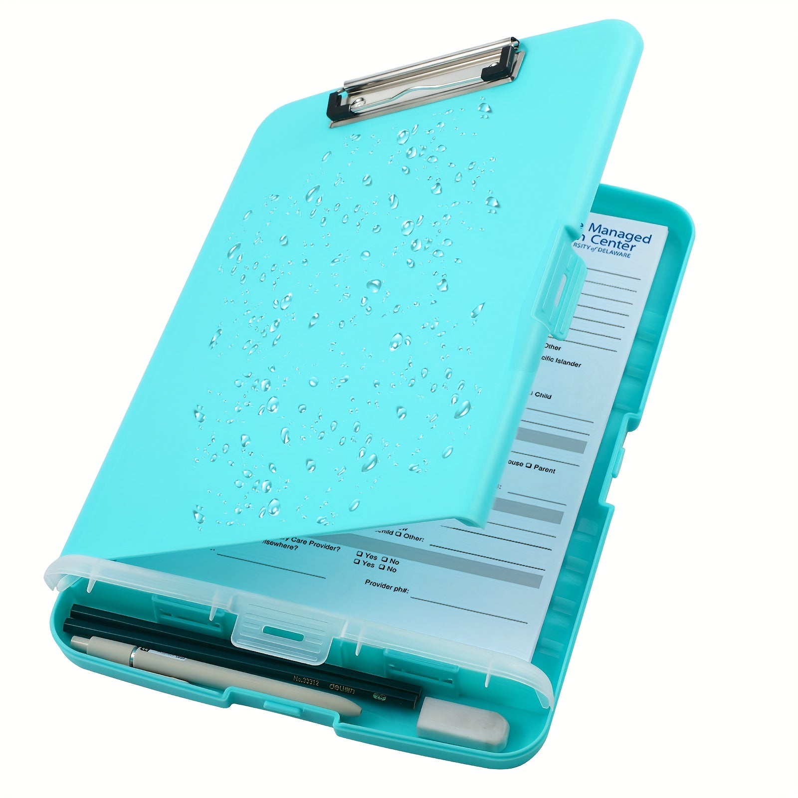 Nursing 8.5x11 Clipboards With Storage: High Capacity Clip Boards With Storage