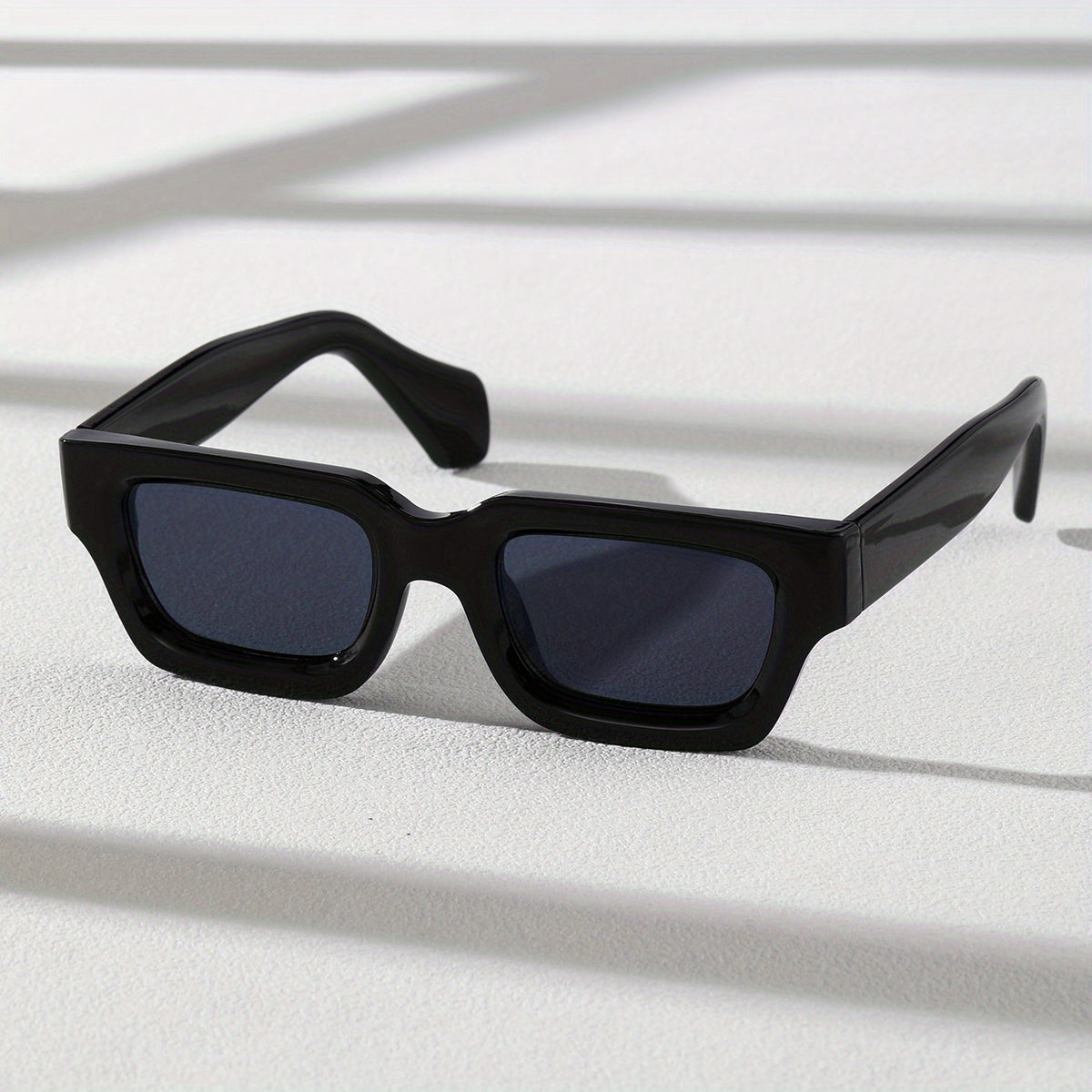 Men's Small Square Thick Edge Sunglasses UV Protection