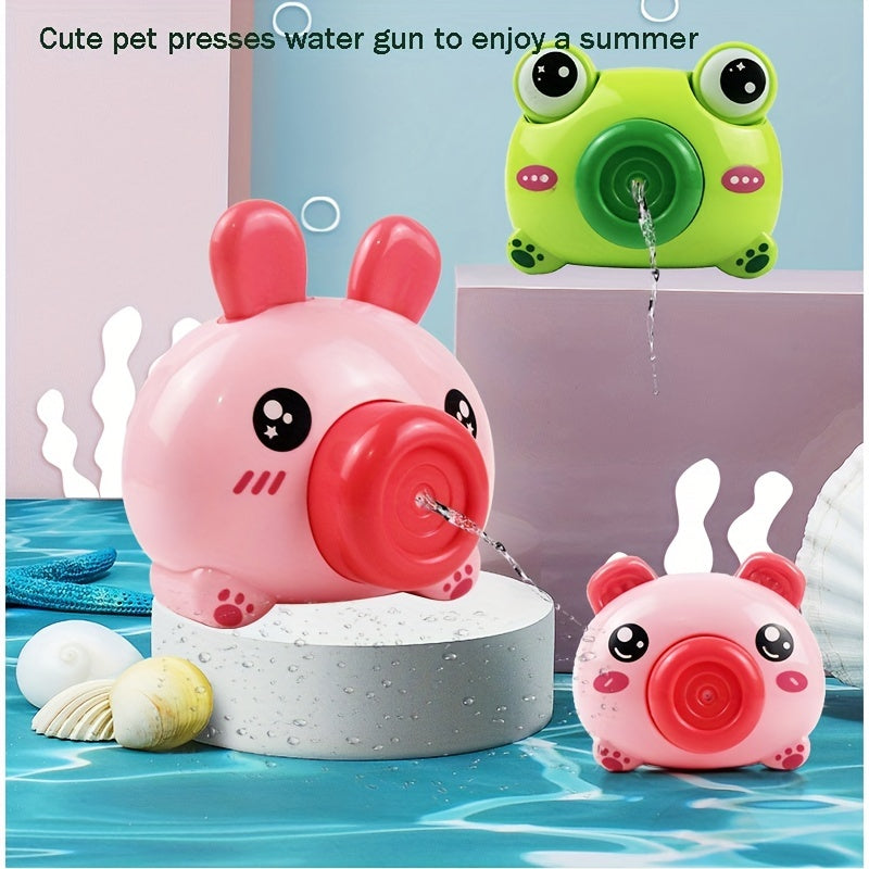 Kids Cartoon Water Spray Camera Water Gun Outdoor Water Toy