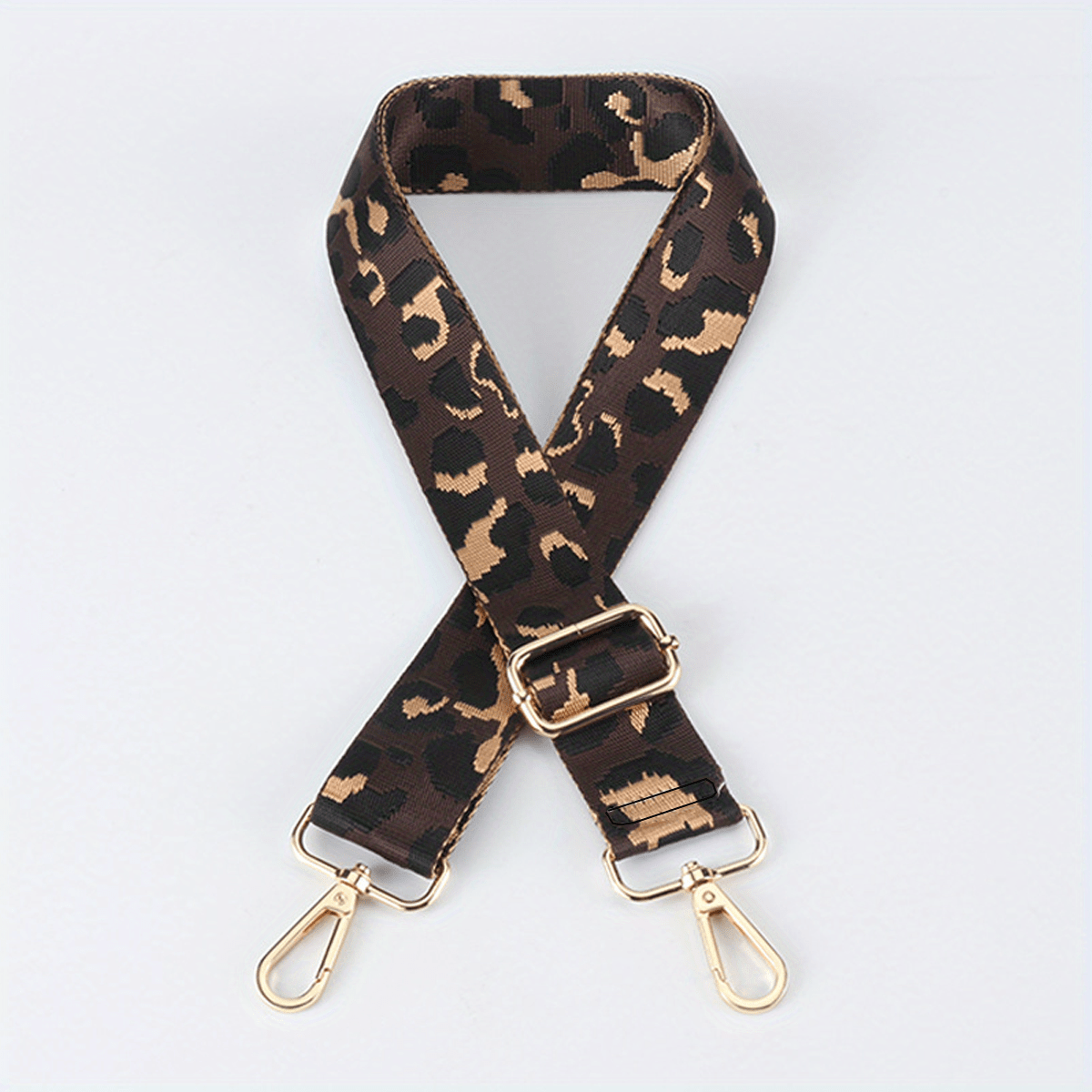Leopard Pattern Bag Strap Wide Adjustable Replacement Crossbody Strap