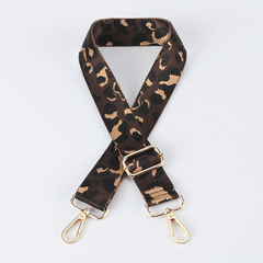 Leopard Pattern Bag Strap Wide Adjustable Replacement Crossbody Strap