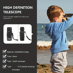 Compact 7X18 Monocular Telescope for Bird Watching and Sports