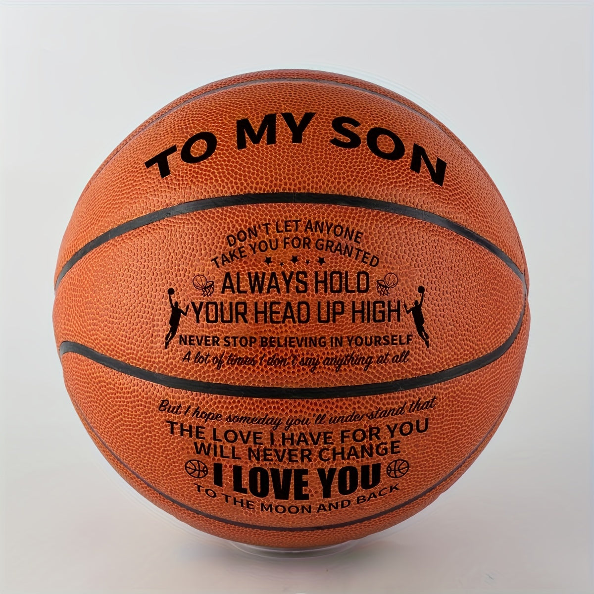Engraved Kids Basketball with Pump