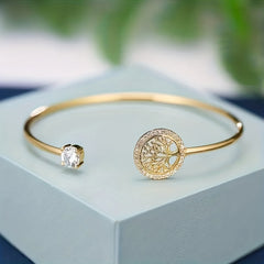 Tree Of Life Rhinestone Bracelet - Perfect Gift For Girls