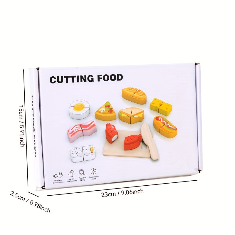 Ocean Food Fruit 3 in 1 Magic Stick Wooden Toy